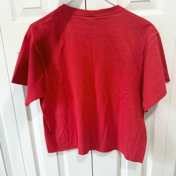 NWOT Vintage Gatlinburg Tennessee garden crop top MD - Picture 4 of 4